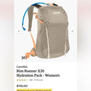 Camelbak Rim Runner X 20. Like new condition!